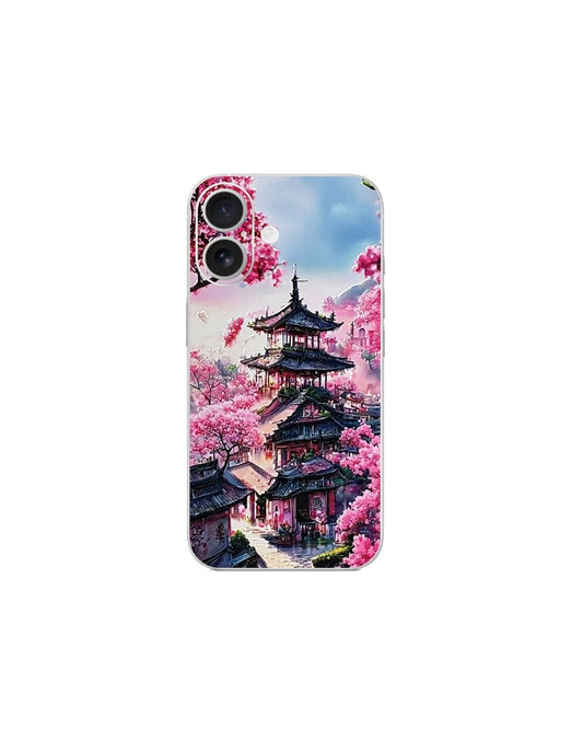 Handyfolie Rückseite für iPhone – Kirschblüten & Japan Motive | 4 Designs