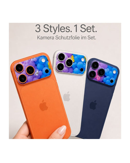 Kamera-Schutzfolie Bubble 3er-Set