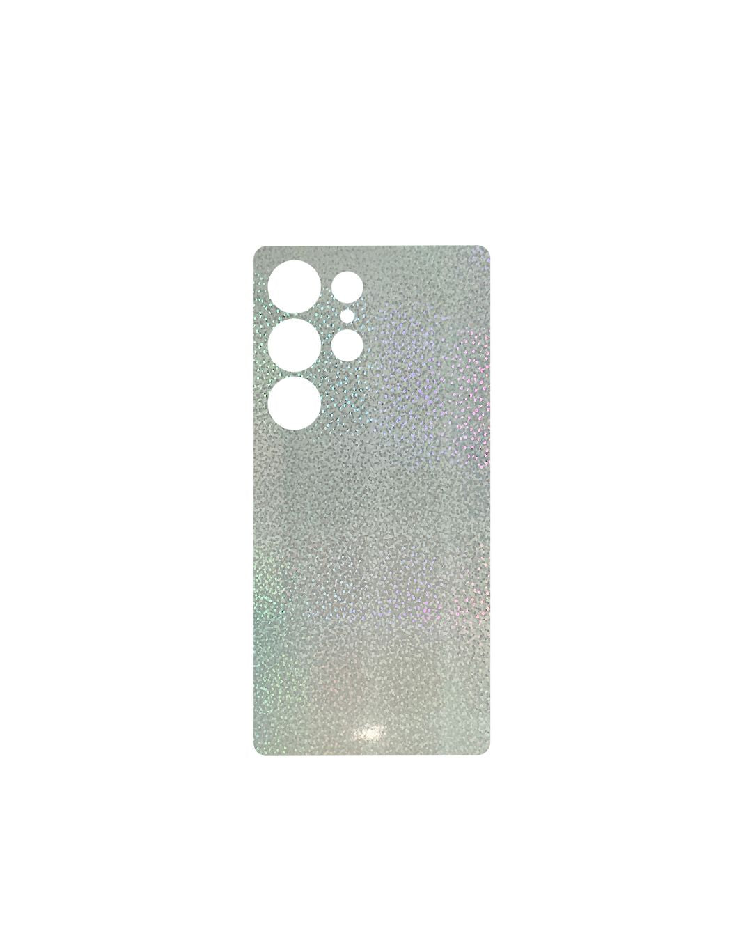 Handyfolie für die Rückseite Samsung Silber Edition