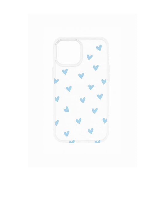 Clear Case  Blue Hearts Edition