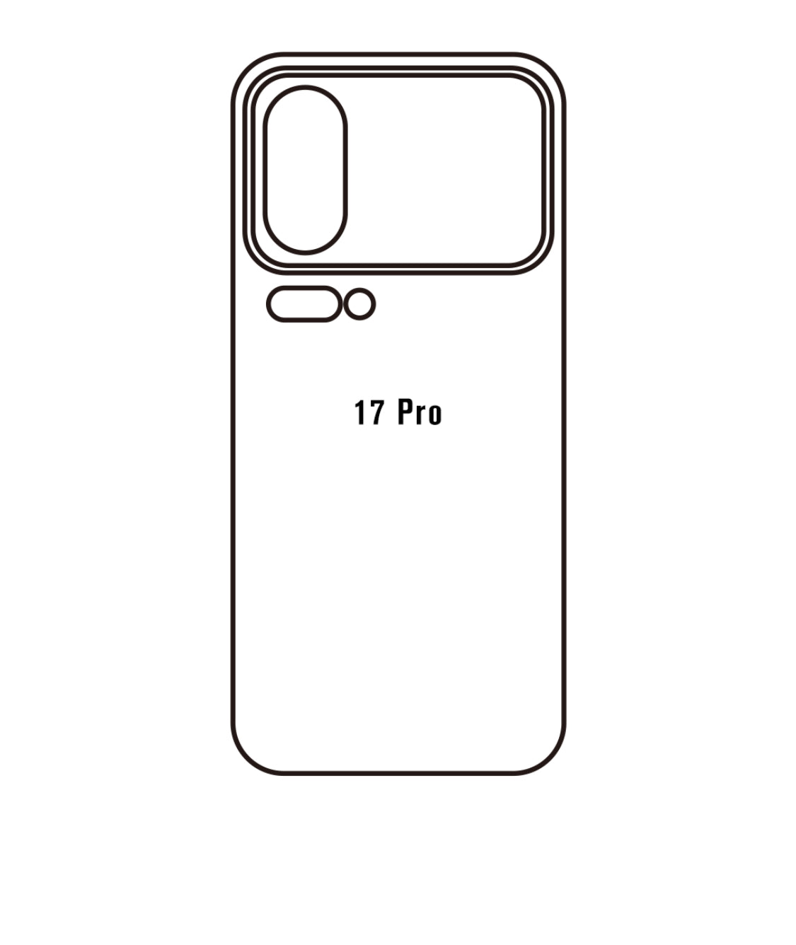 Handyfolie für die Rückseite Xiaomi Soft Star