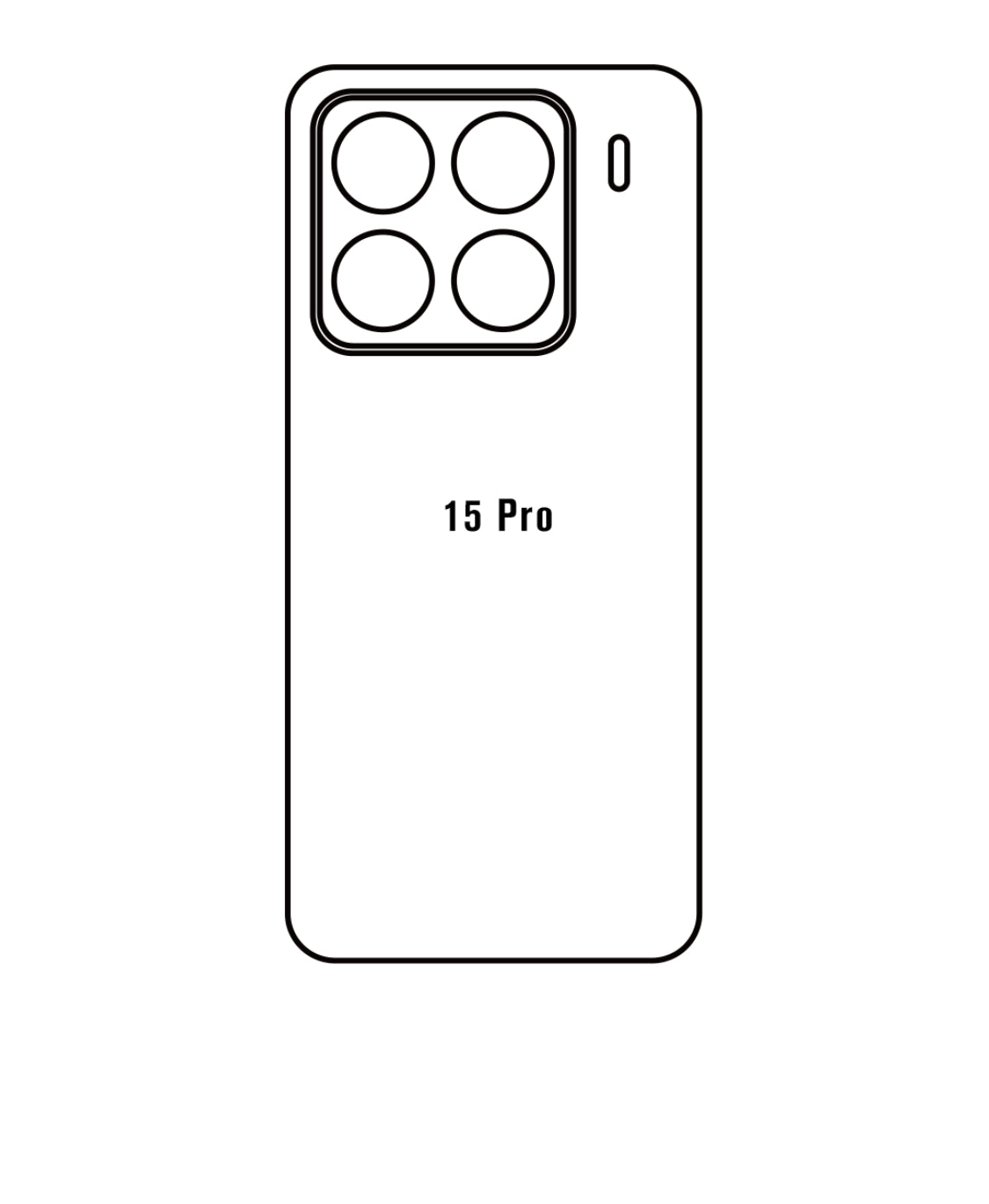 Handyfolie für die Rückseite Xiaomi Soft Star