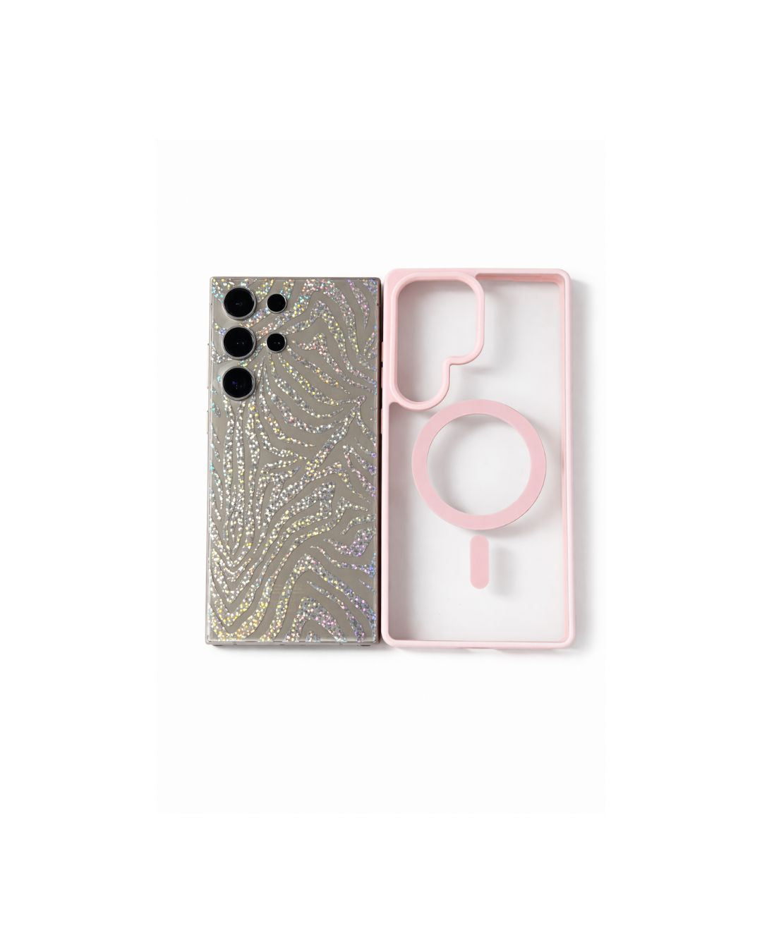 Zebra Special  Hülle + Folie im Set – stylisch kombiniert & günstiger als einzeln für Samsung
