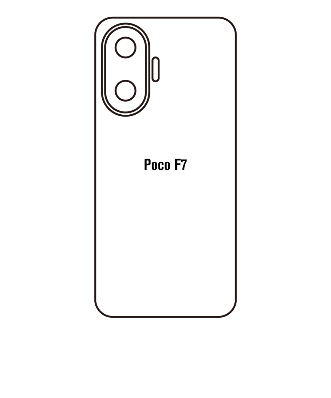 Handyfolie für die Rückseite Xiaomi Soft Star