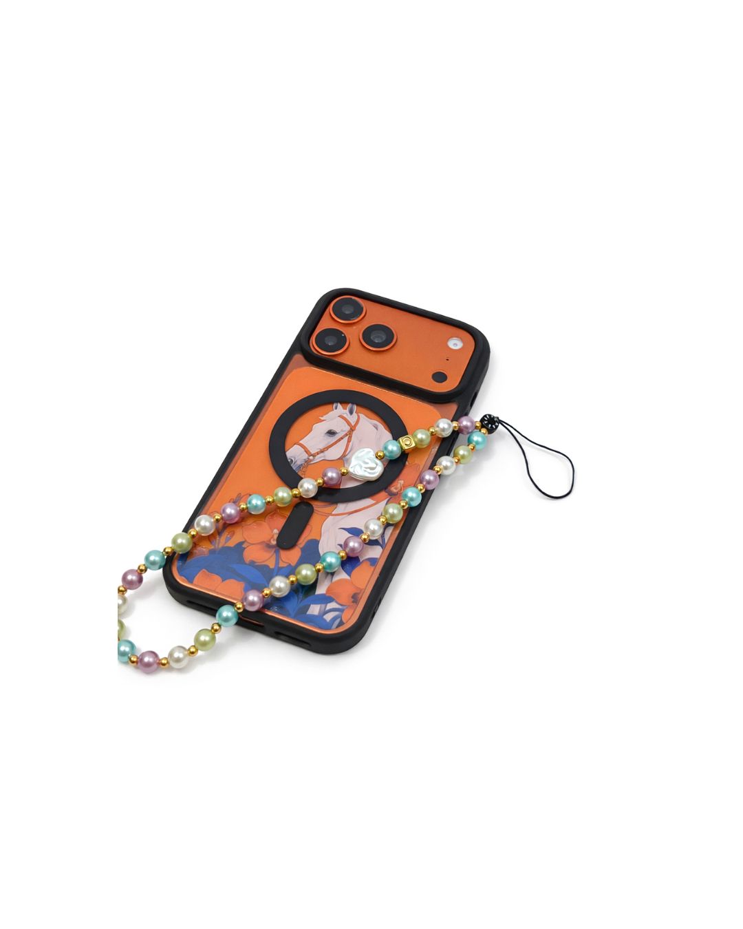 Handykette „Pastel Pearl Loop Edition“  soft, zeitlos mit elegantem Glow