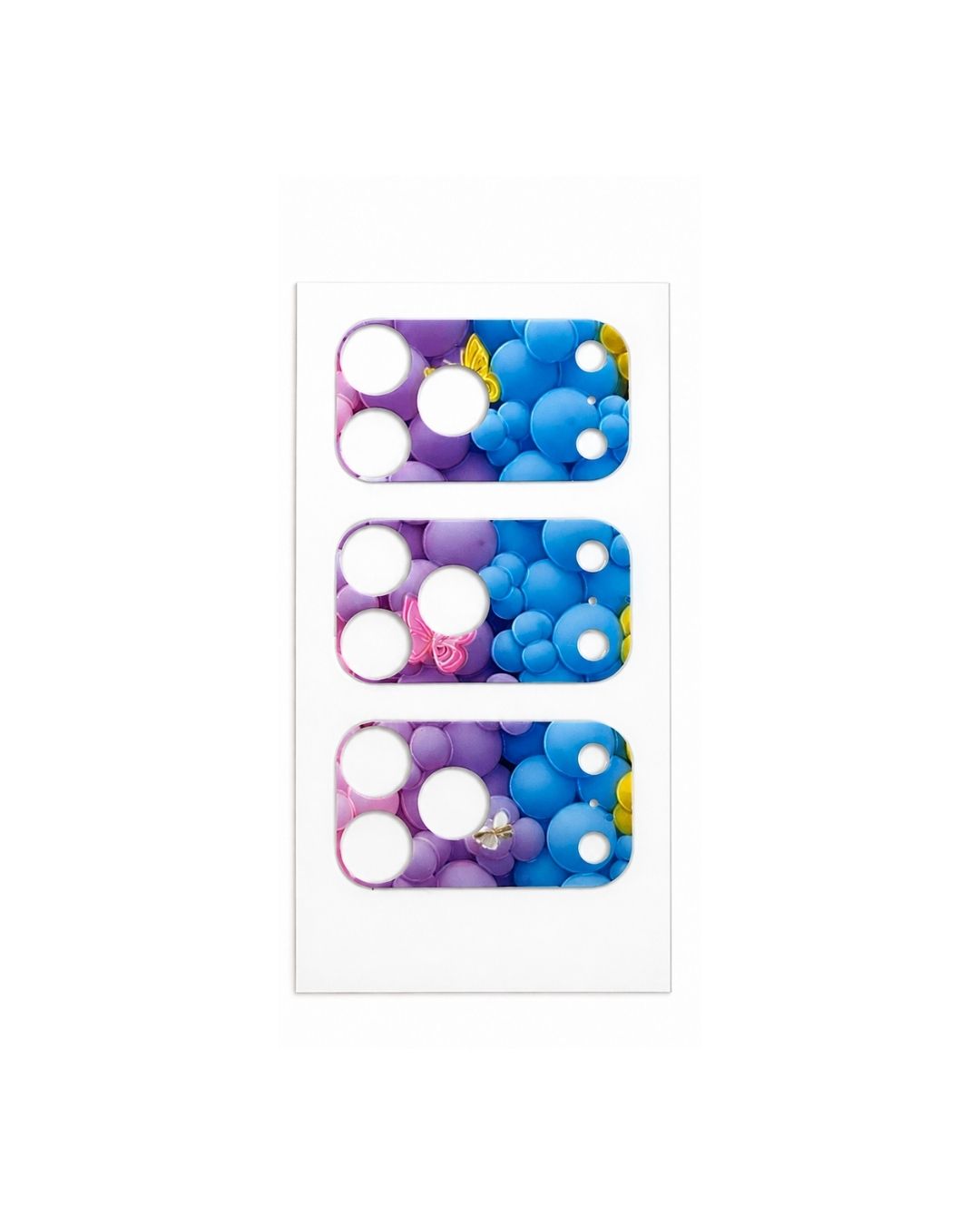 Kamera-Schutzfolie Bubble 3er-Set