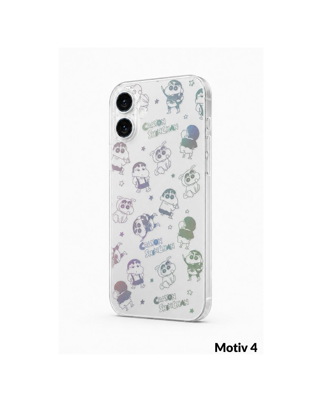 Holografische Handyfolie für iPhone | Hunde, Herzen & Kritzeleien | 5 Designs