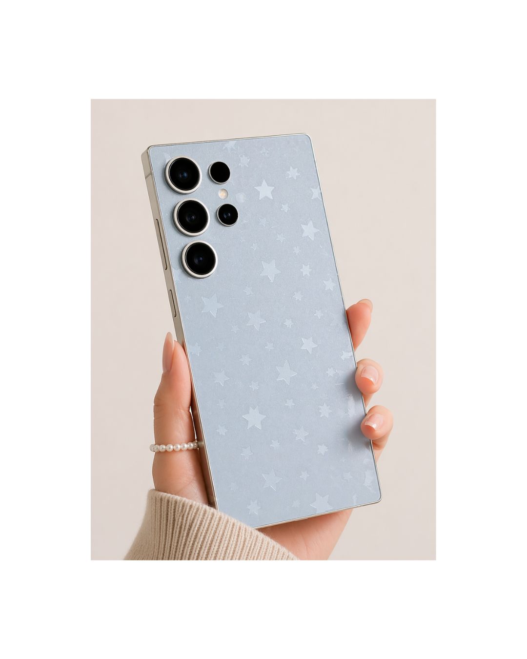 Holografische Handyfolie Samsung | Schmetterlinge, Herzen & Leo | 5 Muster