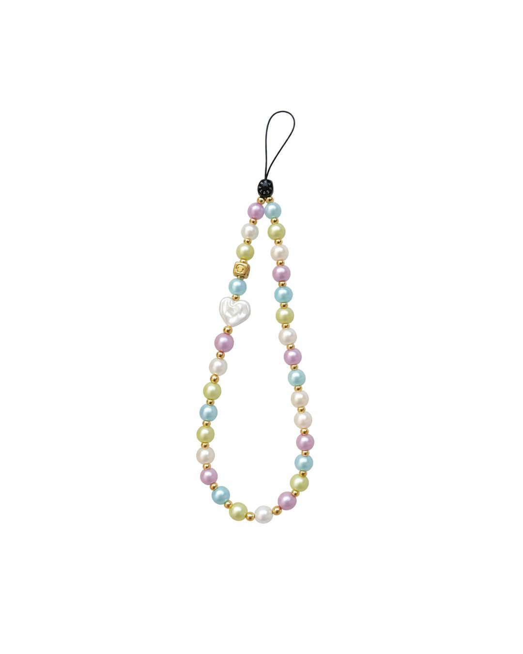 Handykette „Pastel Pearl Loop Edition“  soft, zeitlos mit elegantem Glow