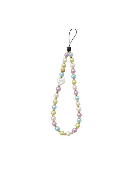 Handykette „Pastel Pearl Loop Edition“  soft, zeitlos mit elegantem Glow