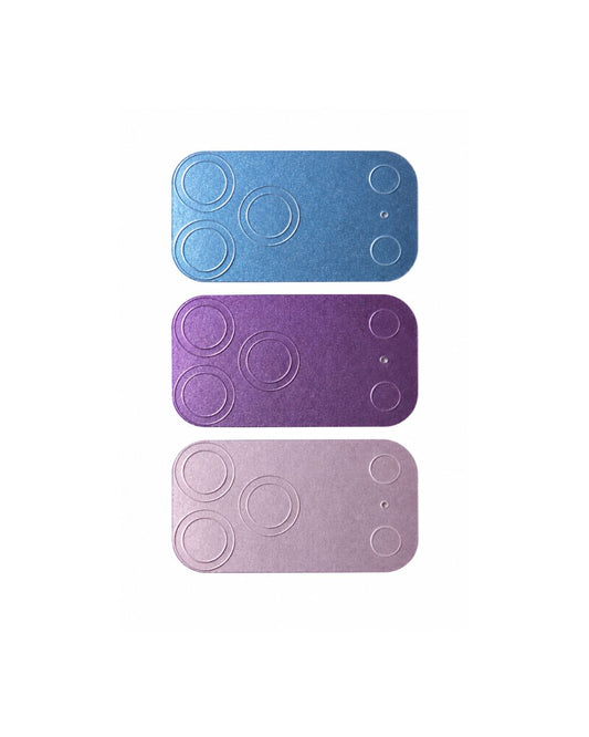 Kamera-Schutzfolie Metallic 3er-Set