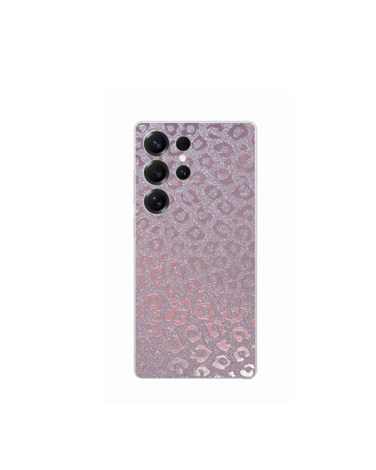 Handyfolie Samsung Glitzer Leopard | 4 Farben wählbar