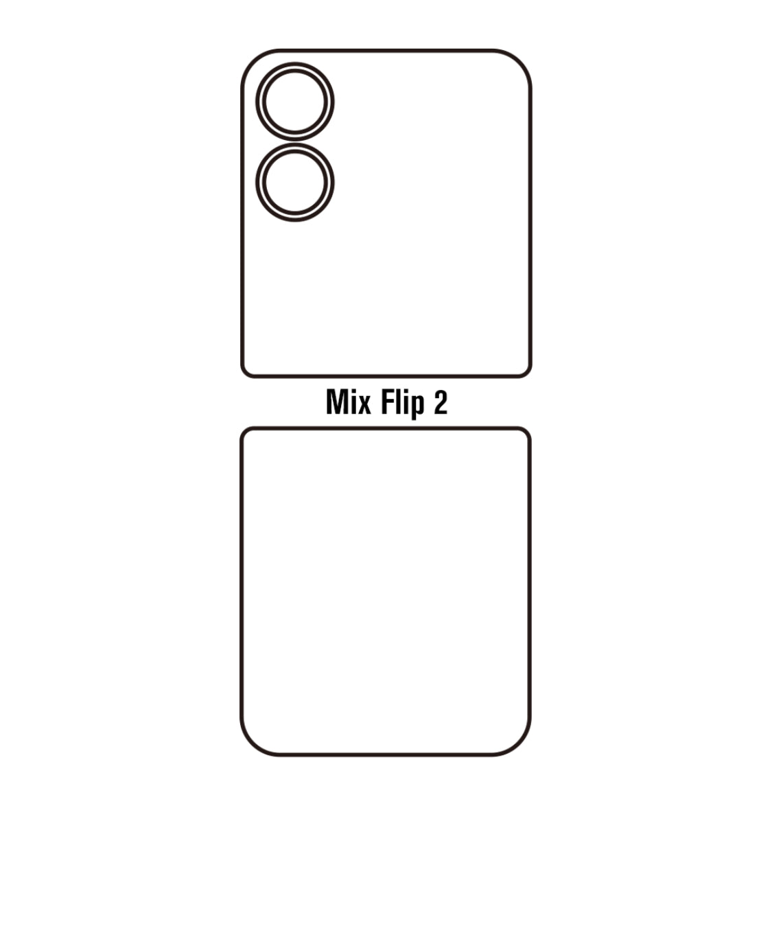 Handyfolie für die Rückseite Xiaomi Soft Star