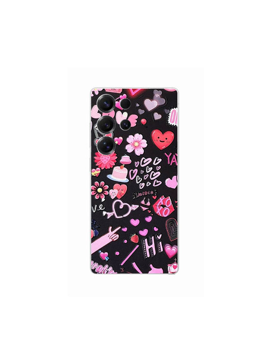 Handyfolie für die Rückseite Samsung Sweet Hearts Serie