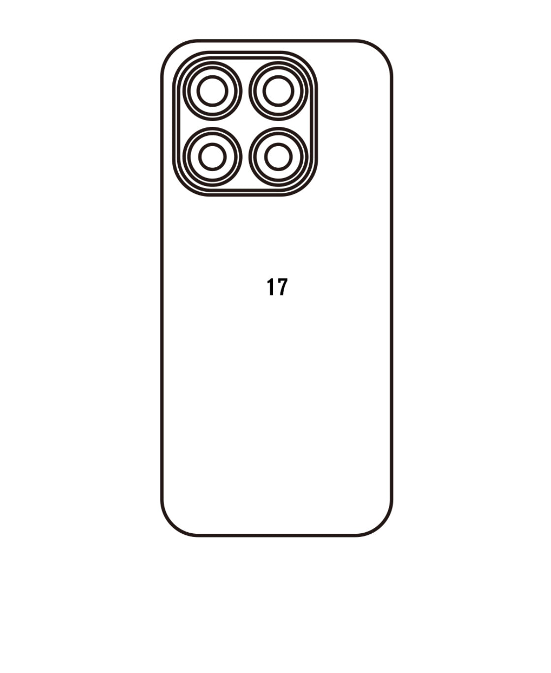 Handyfolie für die Rückseite Xiaomi Soft Star