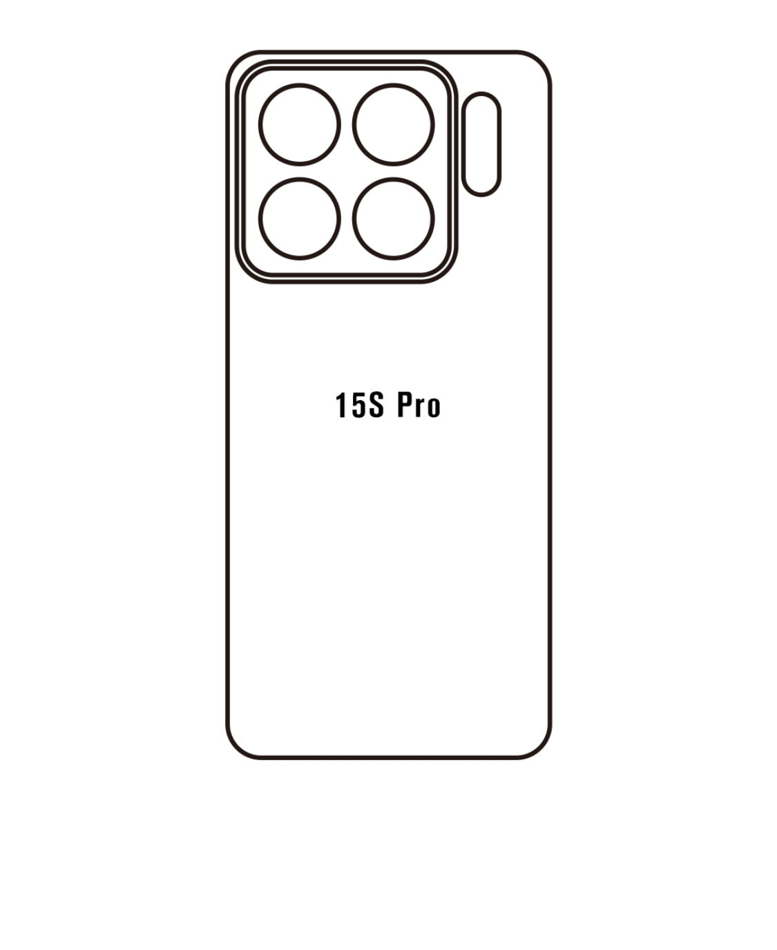 Handyfolie für die Rückseite Xiaomi Soft Star