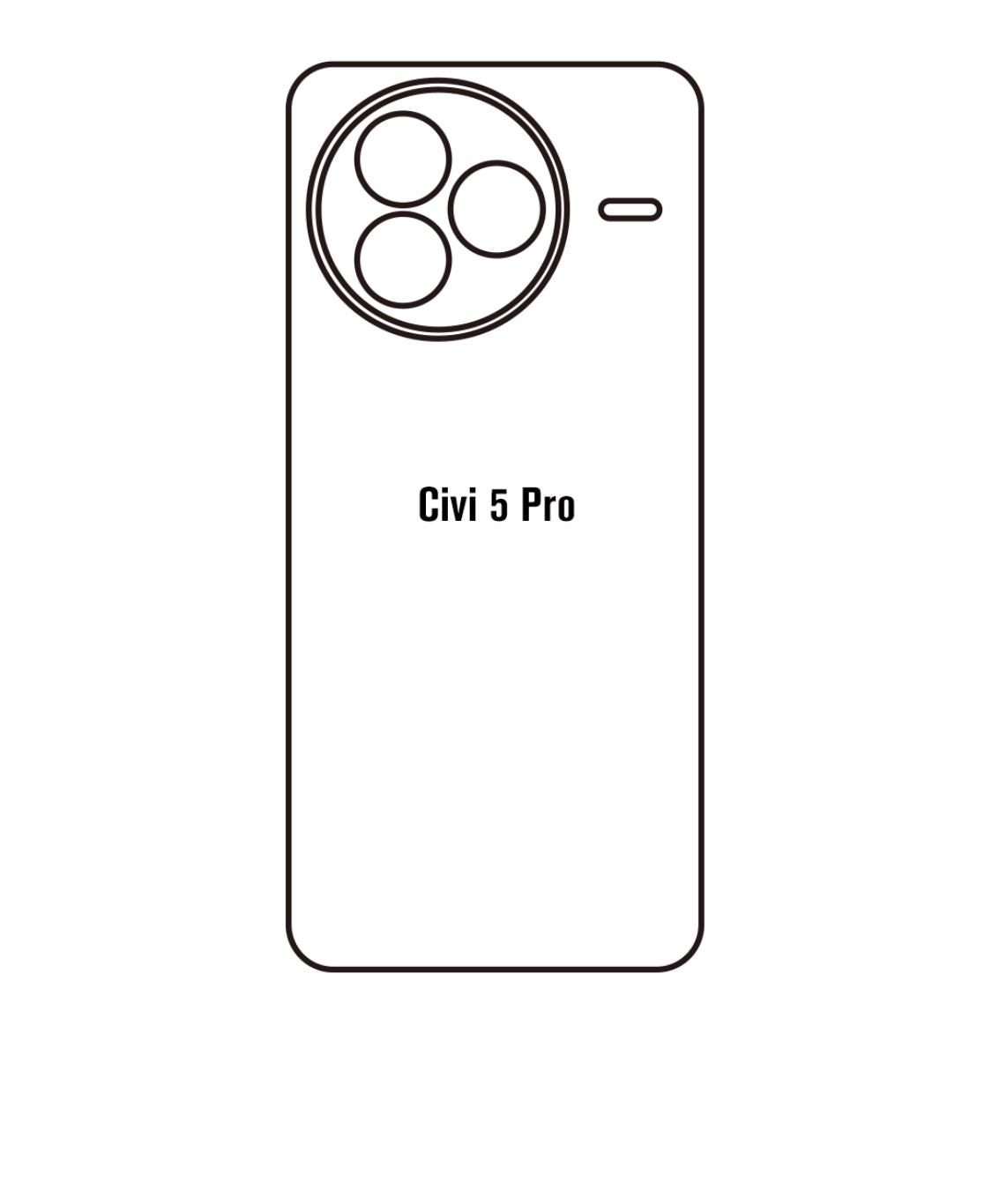 Handyfolie für die Rückseite Xiaomi Soft Star