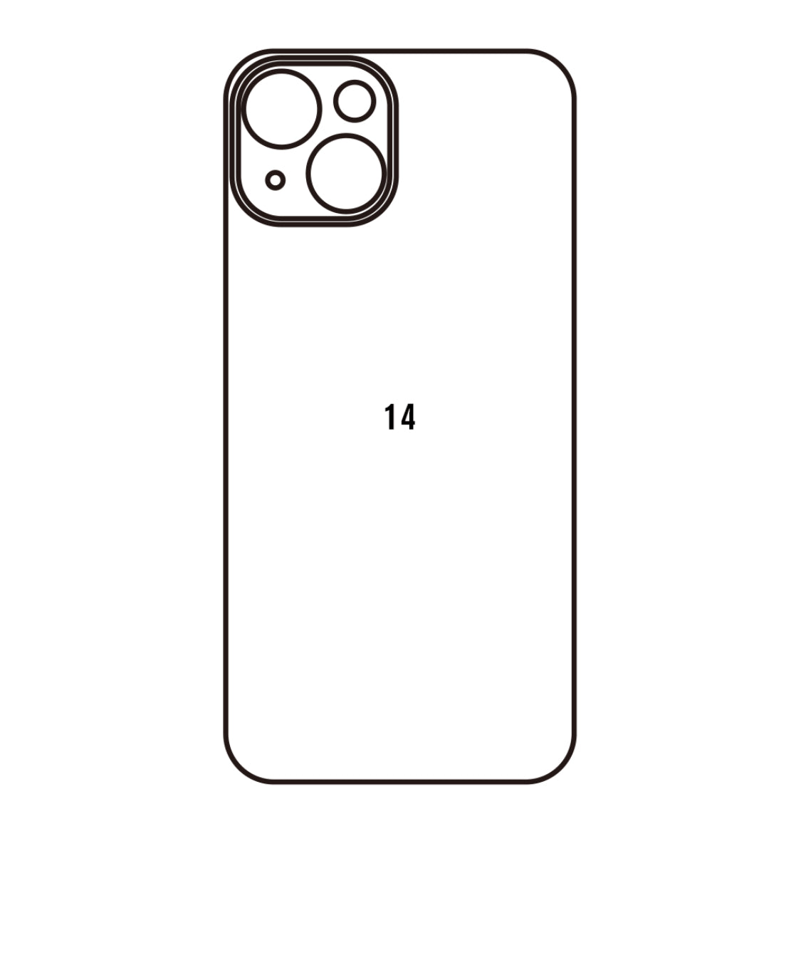 Handyfolie für die Rückseite Playful Cartoon Mix