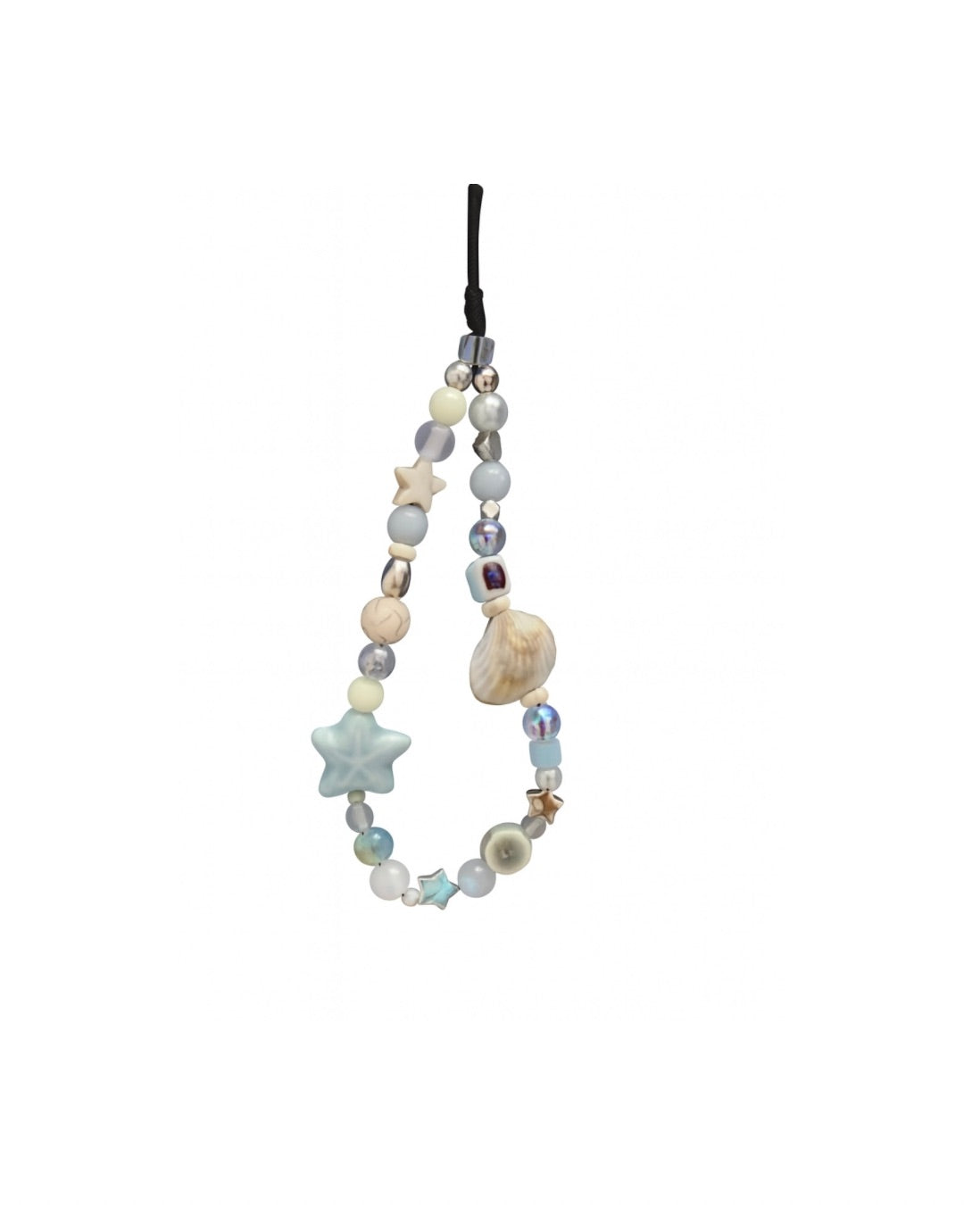 Ocean Blue  Dein maritimes Handyband mit Muschel-Feeling