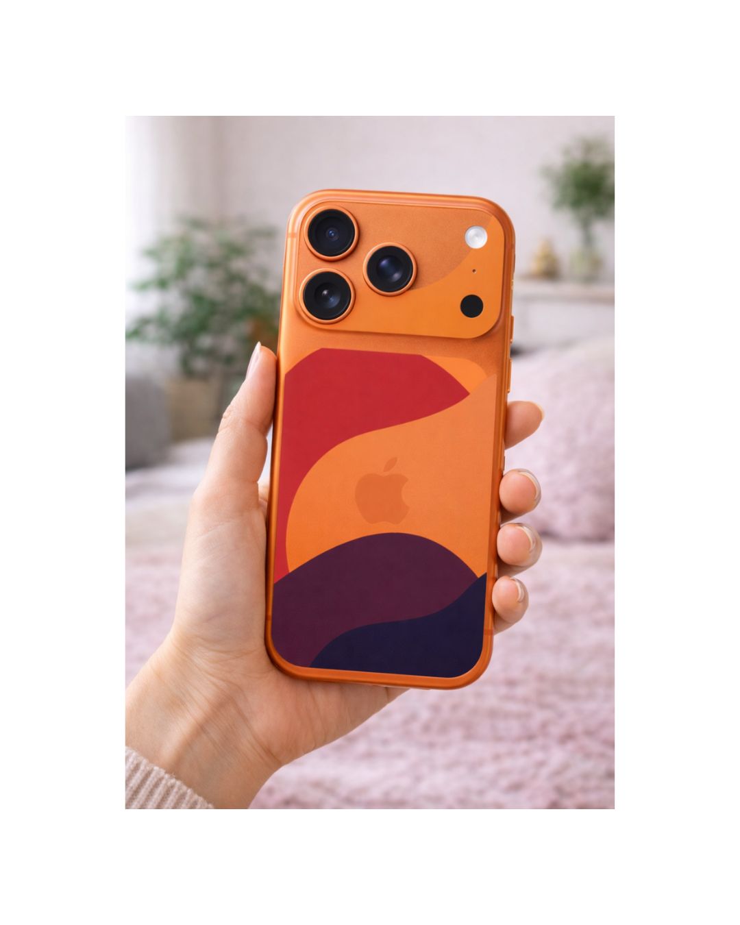 Handyfolie für die Rückseite Wellen