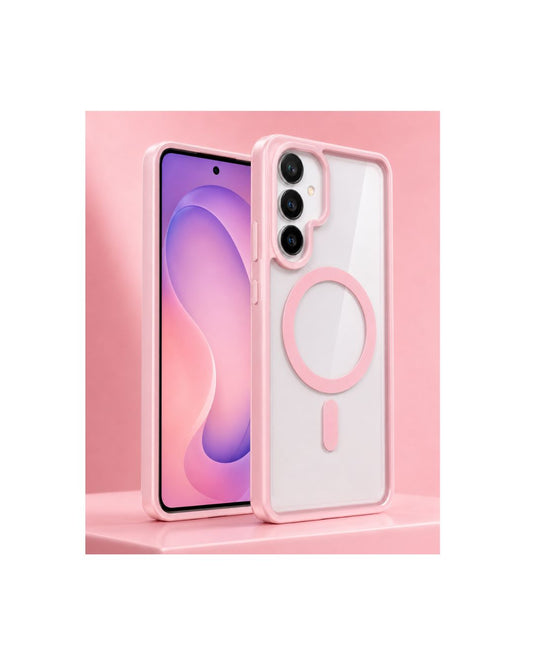 MagSafe Magnetische Hülle Rosa für Samsung Galaxy